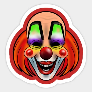 Clown Sticker